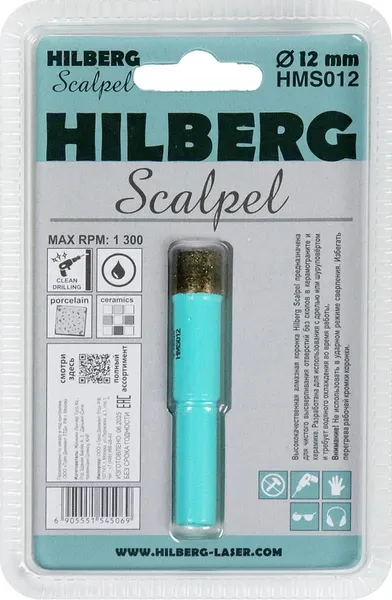Изображение товара Коронка Hilberg Scalpel 12мм / HMS012