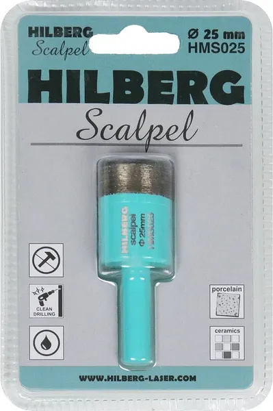 Изображение товара Коронка Hilberg Scalpel 25мм / HMS025