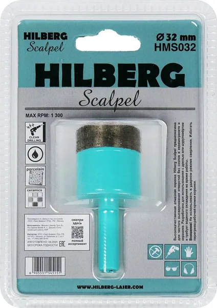 Изображение товара Коронка Hilberg Scalpel 32мм / HMS032