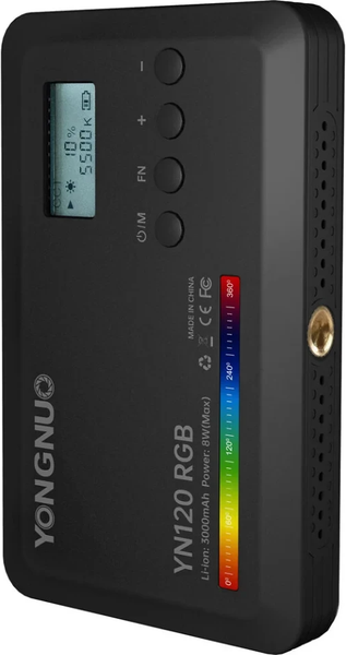 Изображение товара Осветитель студийный Yongnuo YN120 RGB