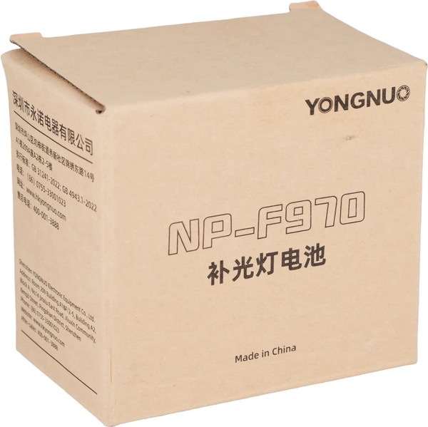 Изображение товара Аккумулятор для камеры Yongnuo NP-F970