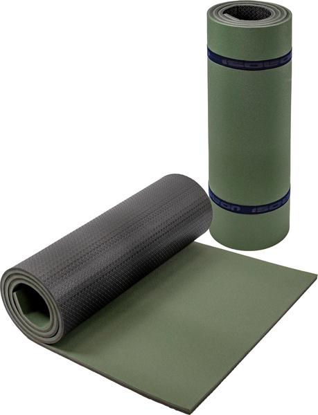 Изображение товара Туристический коврик Isolon Camping 12 1800х600х12 (2 шт, темно-серый/хаки)