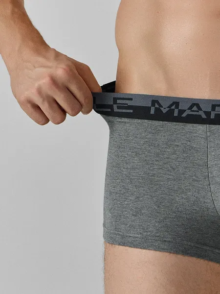 Изображение товара Комплект мужских трусов Mark Formelle 411124-2 (р.86-96, темно-серый меланж 4348-F/графит)