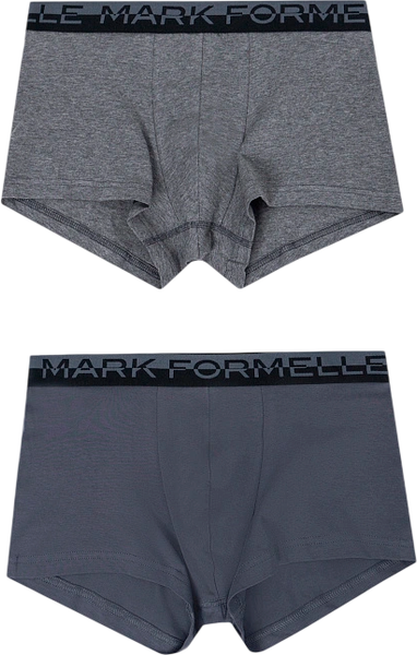 Изображение товара Комплект мужских трусов Mark Formelle 411124-2 (р.86-96, темно-серый меланж 4348-F/графит)