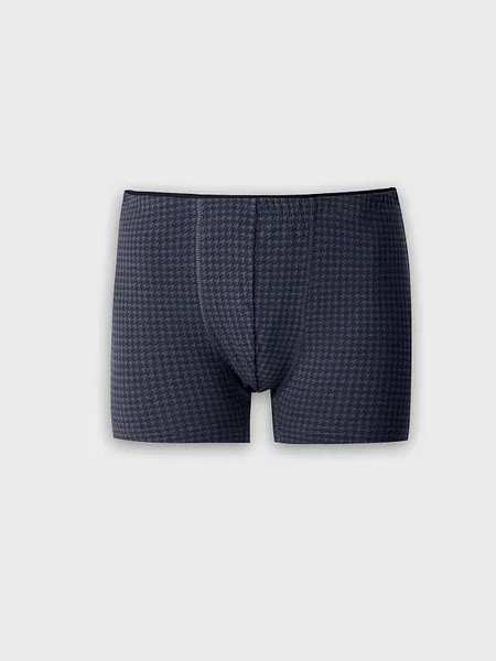 Изображение товара Трусы мужские Mark Formelle 411134 (р.102-112, черная гусиная лапка на темно-сером)