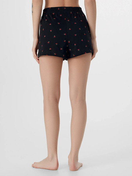 Изображение товара Пижама Mark Formelle 592536 (р.164/170-96-102, черный/вишенки на черном)