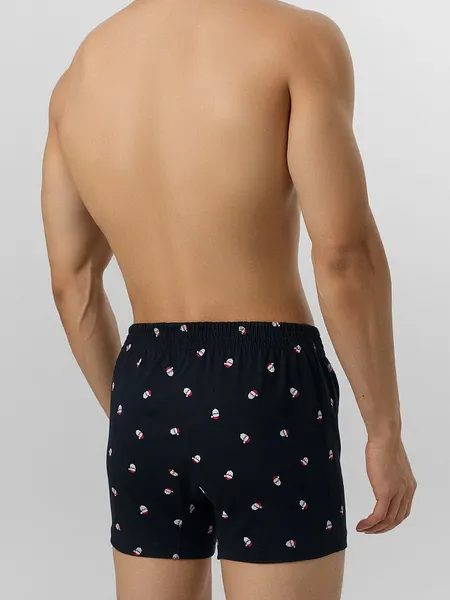 Изображение товара Трусы мужские Mark Formelle 411152 (р.114-124, мелкая набивка на черном)