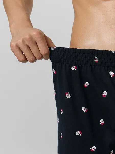 Изображение товара Трусы мужские Mark Formelle 411152 (р.114-124, мелкая набивка на черном)