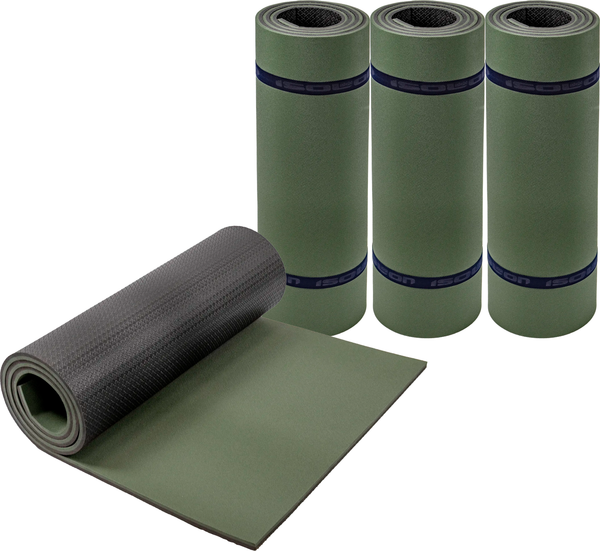 Изображение товара Туристический коврик Isolon Camping 12 1800х600х12 (4шт, темно-серый/хаки)