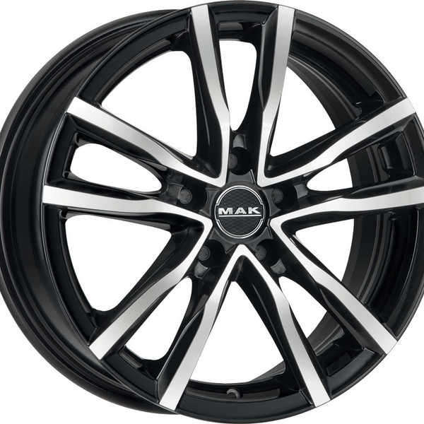 Литой диск MAK Milano 18x8" 5x112мм DIA 57.1мм ET 50мм Black Mirror — фото 3