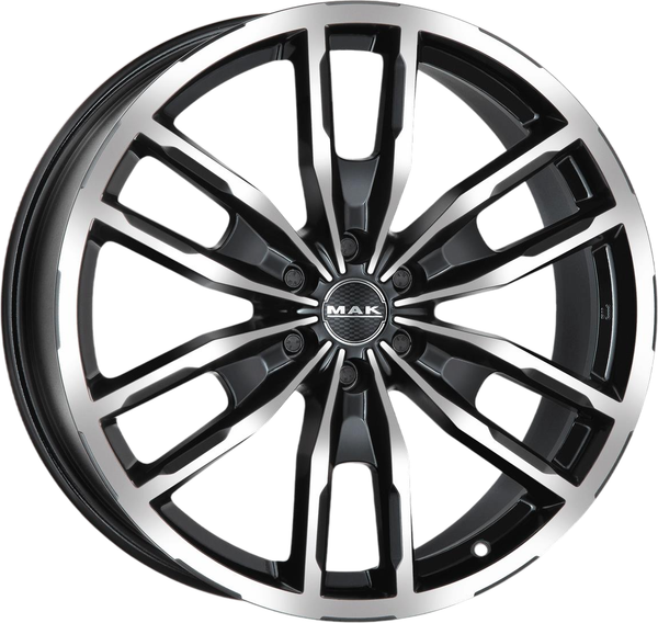 Литой диск MAK Peak 17x7.5" 6x139.7мм DIA 100.1мм ET 33мм Black Mirror — фото 3