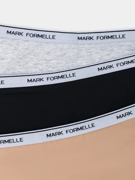 Изображение товара Комплект женских трусов Mark Formelle 412407-3 (р.90, черный1)