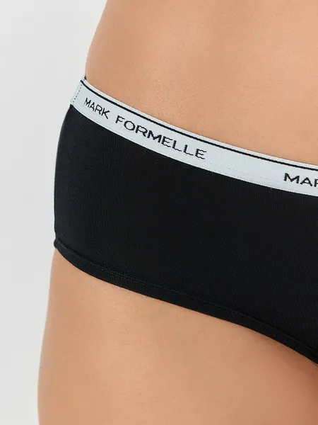 Изображение товара Комплект женских трусов Mark Formelle 412407-3 (р.90, черный1)