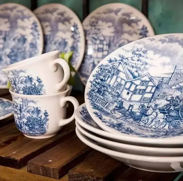 Изображение товара Тарелка столовая глубокая Oxford Cena Inglesa 100960 AE01-5131