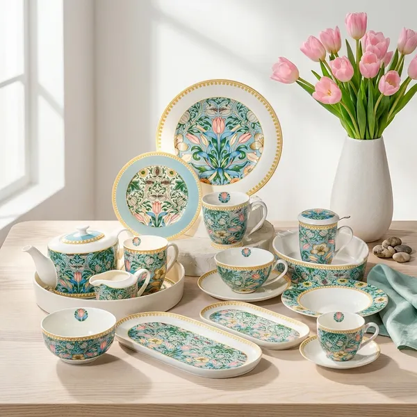 Изображение товара Тарелка закусочная (десертная) Fioretta Flowers TDP581-1