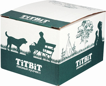 Изображение товара Лакомство для собак TiTBiT Dental+ Зубная щетка с мясом кролика / 19887 (35шт./упак.)