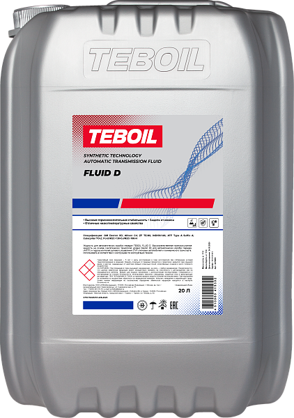 Изображение товара Трансмиссионное масло Teboil Fluid D / 3465884 (17кг)