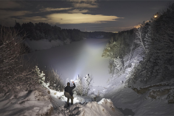 Изображение товара Фонарь Armytek Viking Pro Max Magnet USB Warm / F08301W (теплый)