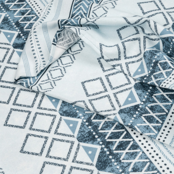 Изображение товара Комплект постельного белья Samsara Меланж Евро Ф220-5/7070 (хлопок, фланель)