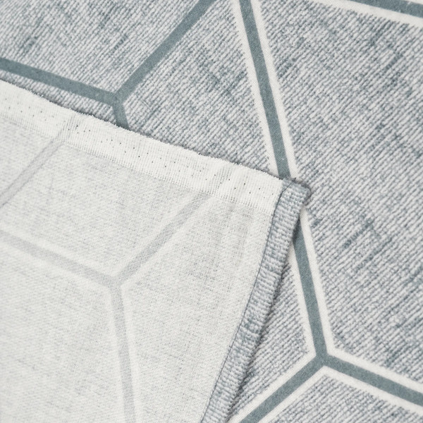 Изображение товара Комплект постельного белья Samsara Гео серый Евро Ф220-1/7070 (хлопок, фланель)