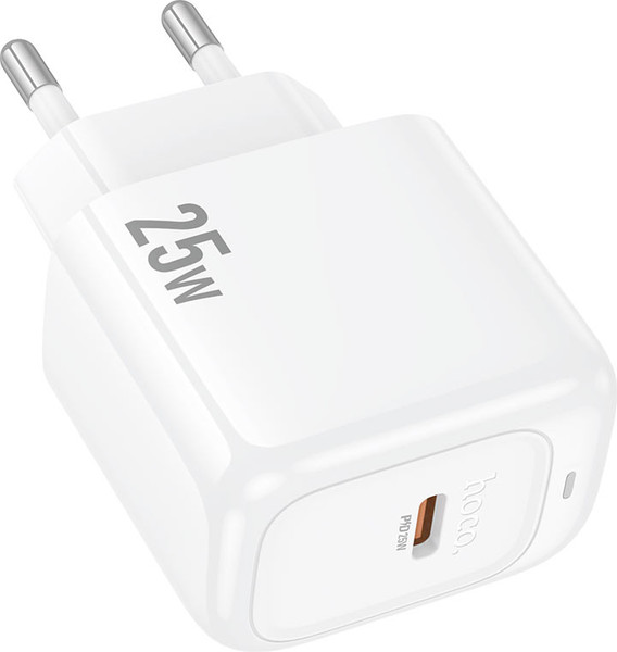 Изображение товара Адаптер питания сетевой Hoco CS53A Surplus 25W 3A (PD) USB Type-C / 31488 (белый)