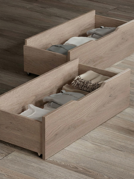 Изображение товара Ящик под кровать Артём-Мебель СН 120.06  (дуб скандинавский)