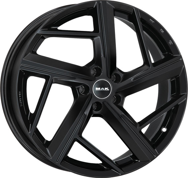 Изображение товара Литой диск MAK Qvattro 19x8.5" 5x112мм DIA 66.45мм ET 38мм Gloss Black