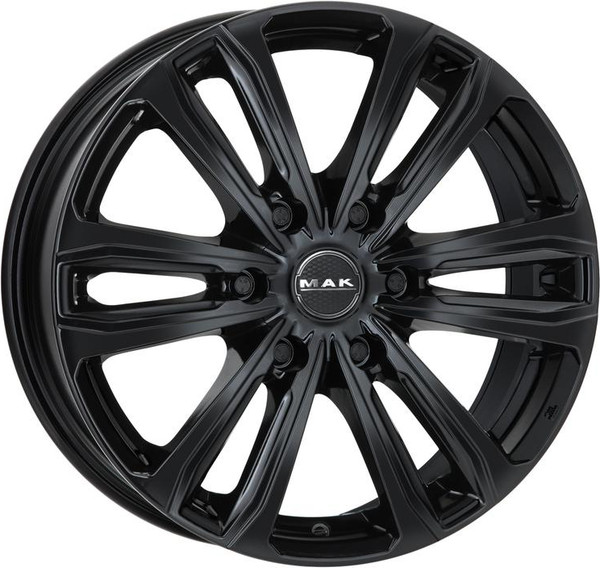 Литой диск MAK Safari 6 18x8" 6x139.7мм DIA 93.1мм ET 50мм Gloss Black — фото 3