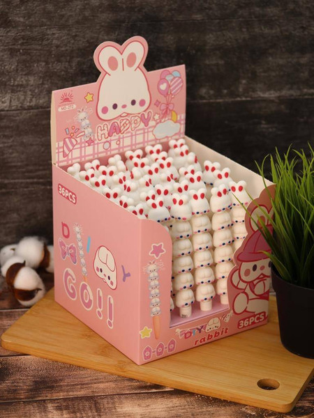 Изображение товара Набор гелевых ручек ILikeGift Go rabbit happy K-91P-MD272 (36шт)
