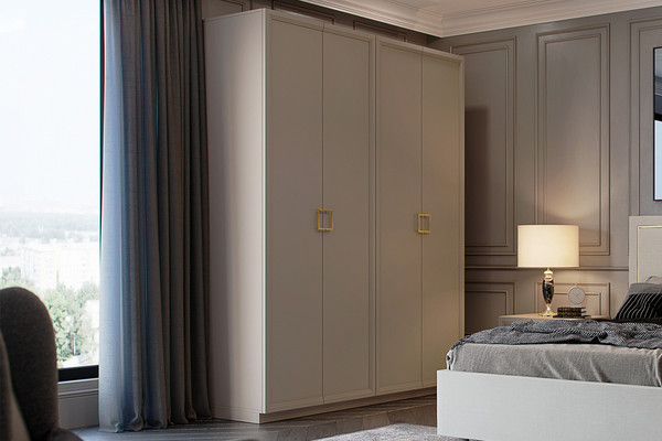 Изображение товара Шкаф Ангстрем Дольче спальня ДЛ-200.01 исп.72 (кашемир серый)