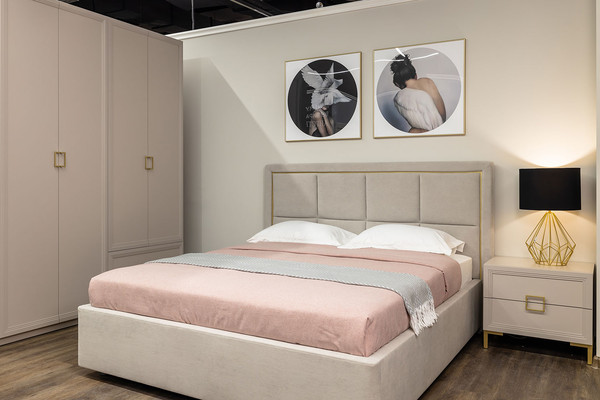 Изображение товара Шкаф Ангстрем Дольче спальня ДЛ-200.01 исп.72 (кашемир серый)