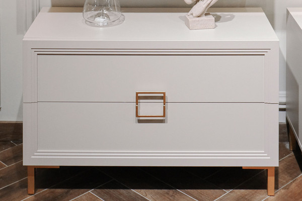 Изображение товара Прикроватная тумба Ангстрем Дольче спальня ДЛ-305.03 исп.3 (кашемир серый)