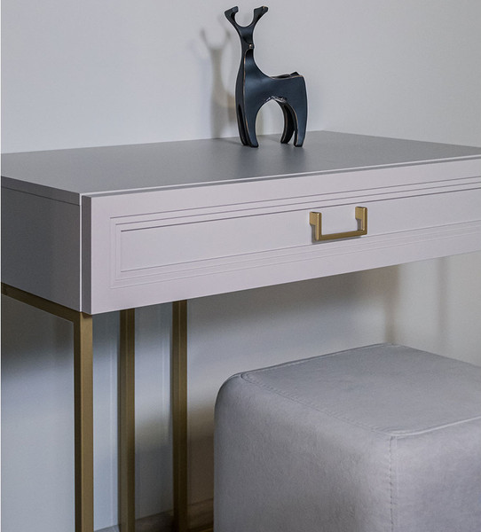 Изображение товара Туалетный столик Ангстрем Дольче спальня ДЛ-500.11 (кашемир серый)