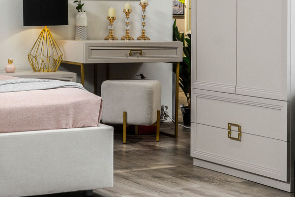 Изображение товара Туалетный столик Ангстрем Дольче спальня ДЛ-500.11 (кашемир серый)