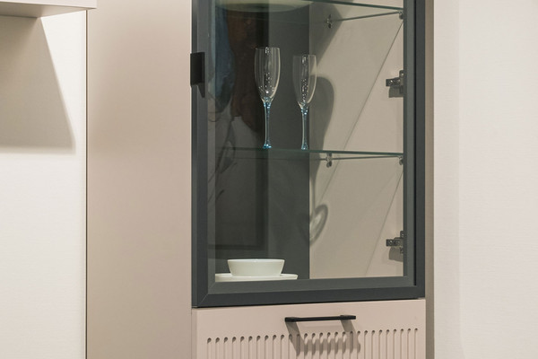 Изображение товара Шкаф Ангстрем Хилтон гостиная ХТ-224.04 левый исп.2 (Д2, кашемир серый)