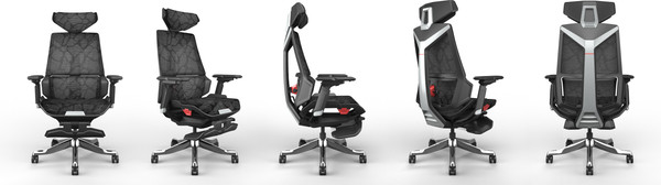 Изображение товара Кресло геймерское Ergosmart Bloodragon (серебристый)