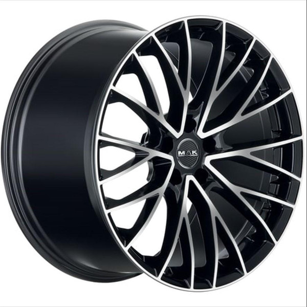Литой диск MAK Speciale-D 22x11.5" 5x112мм DIA 66.6мм ET 40мм Black Mirror — фото 3