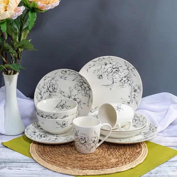 Изображение товара Тарелка столовая обеденная Domenik Peonia DM9710-1