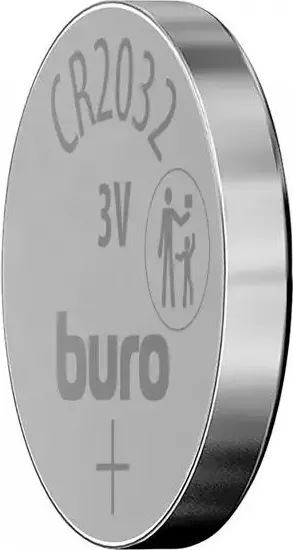 Изображение товара Комплект батареек Buro Lithium CR2032 (5шт)