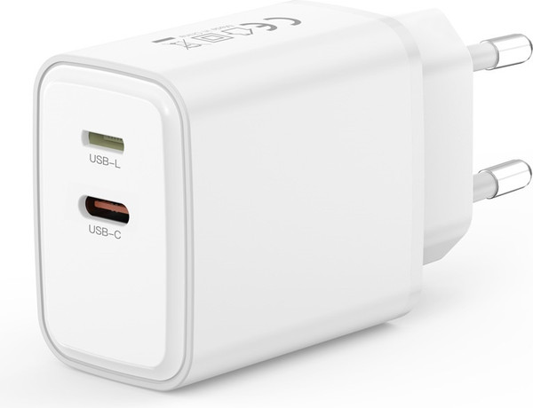 Изображение товара Адаптер питания сетевой XO USB-C+L 20 Вт C-iP L145