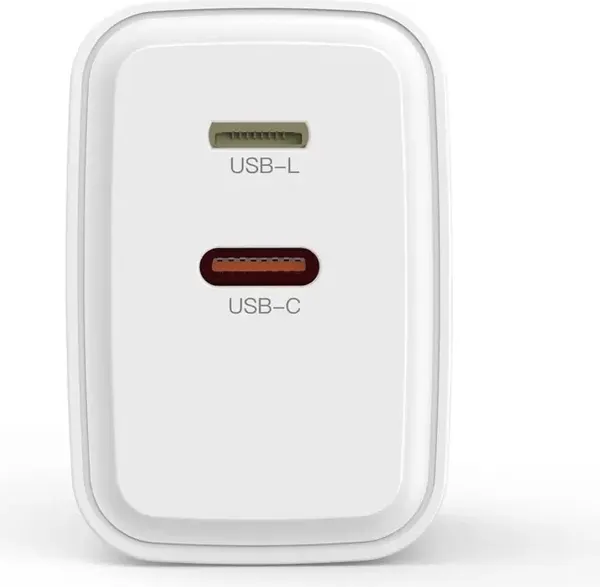 Изображение товара Адаптер питания сетевой XO USB-C+L 20 Вт C-iP L145