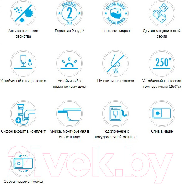 Изображение товара Мойка кухонная Deante Xylo ZEX 0113