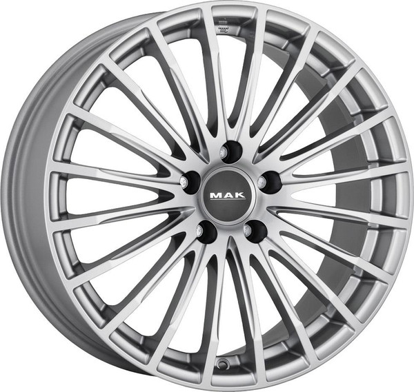 Литой диск MAK Starlight 17x7.5" 5x112мм DIA 66.6мм ET 30мм Silver — фото 3