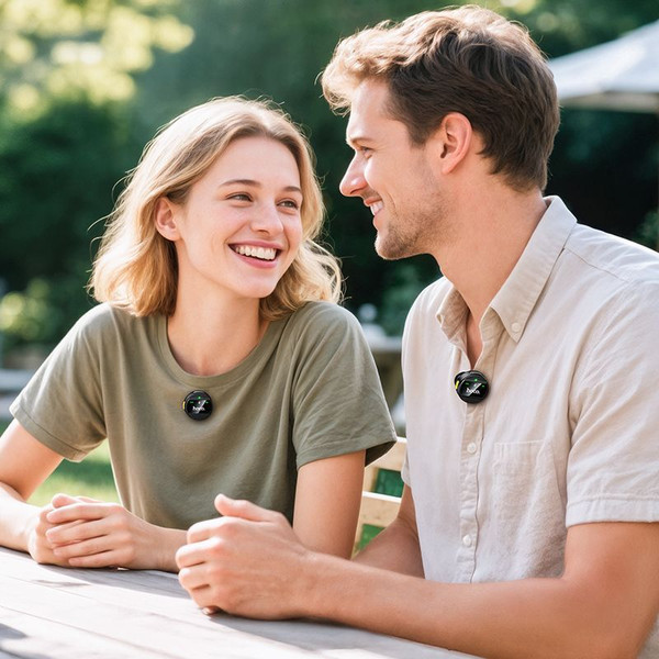 Изображение товара Радиосистема микрофонная Hoco L22 (черный)