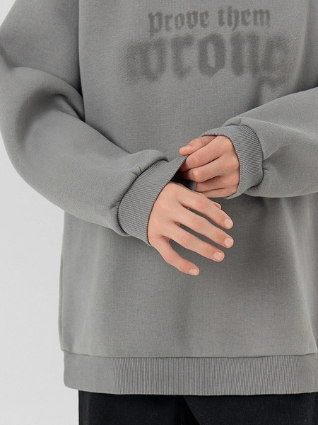 Изображение товара Худи детское Mark Formelle 123418 (р.116-60, серый спрей)