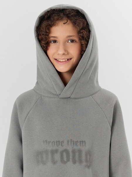 Изображение товара Худи детское Mark Formelle 123418 (р.122-60, серый спрей)
