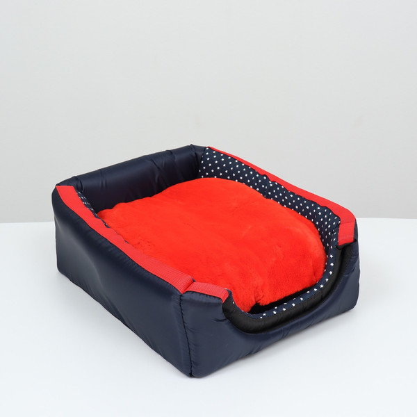 Изображение товара Домик для животных Sima-Land Норка / 9546623 (синий со звездам)