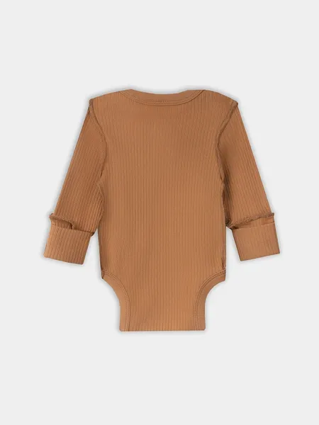 Изображение товара Набор боди для малышей Mark Formelle 13018-1-2 (р.62-40, охра/панды на молочном)