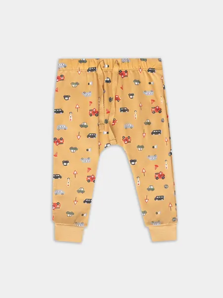 Изображение товара Комплект одежды для малышей Mark Formelle 89404 (р.68-44, бисквит/машинки на бисквите)