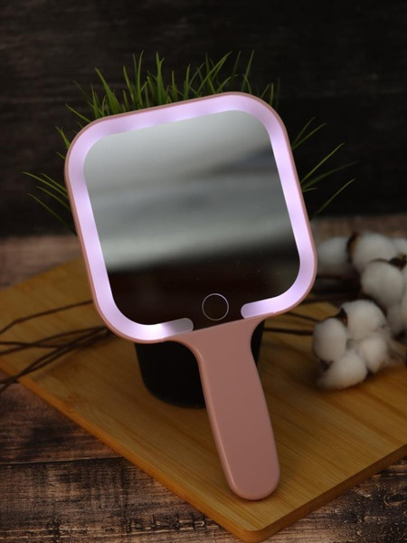 Изображение товара Зеркало косметическое ILikeGift Girly Hand square 157P-DJ-47 (розовый)